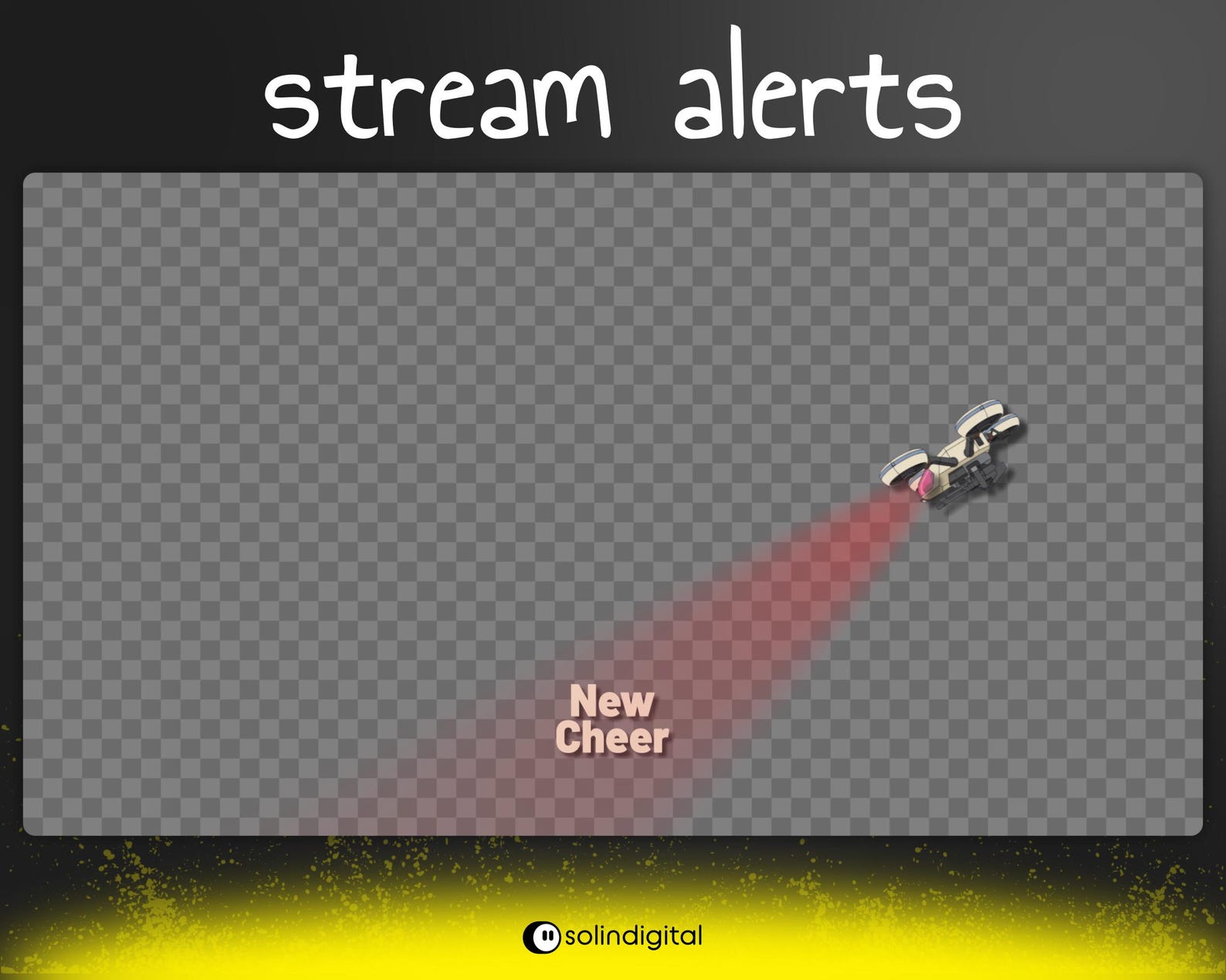 Raider Drone Stream Alerts | Sci-fi Wasp Hornet Bee Droid Animation ...