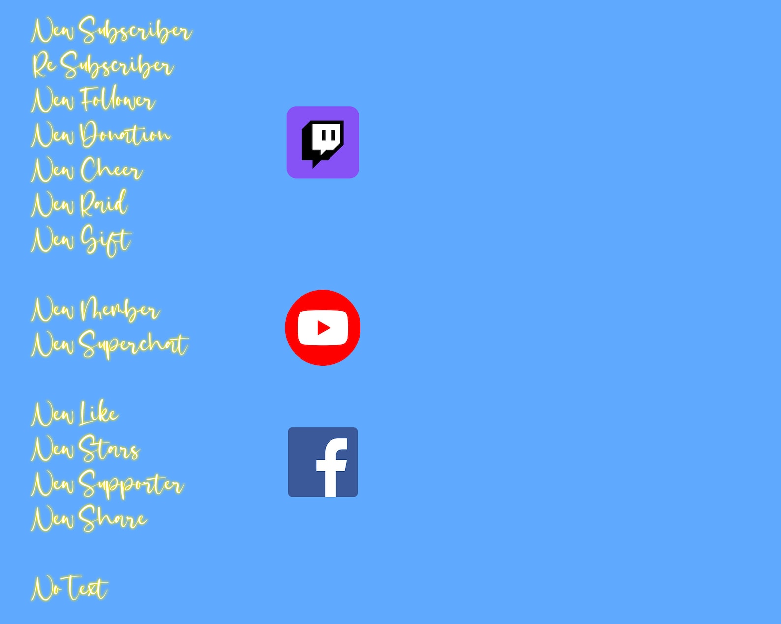 Angelic Alerts for Twitch Streams, Cute Heavenly Holy Animated Alert ...