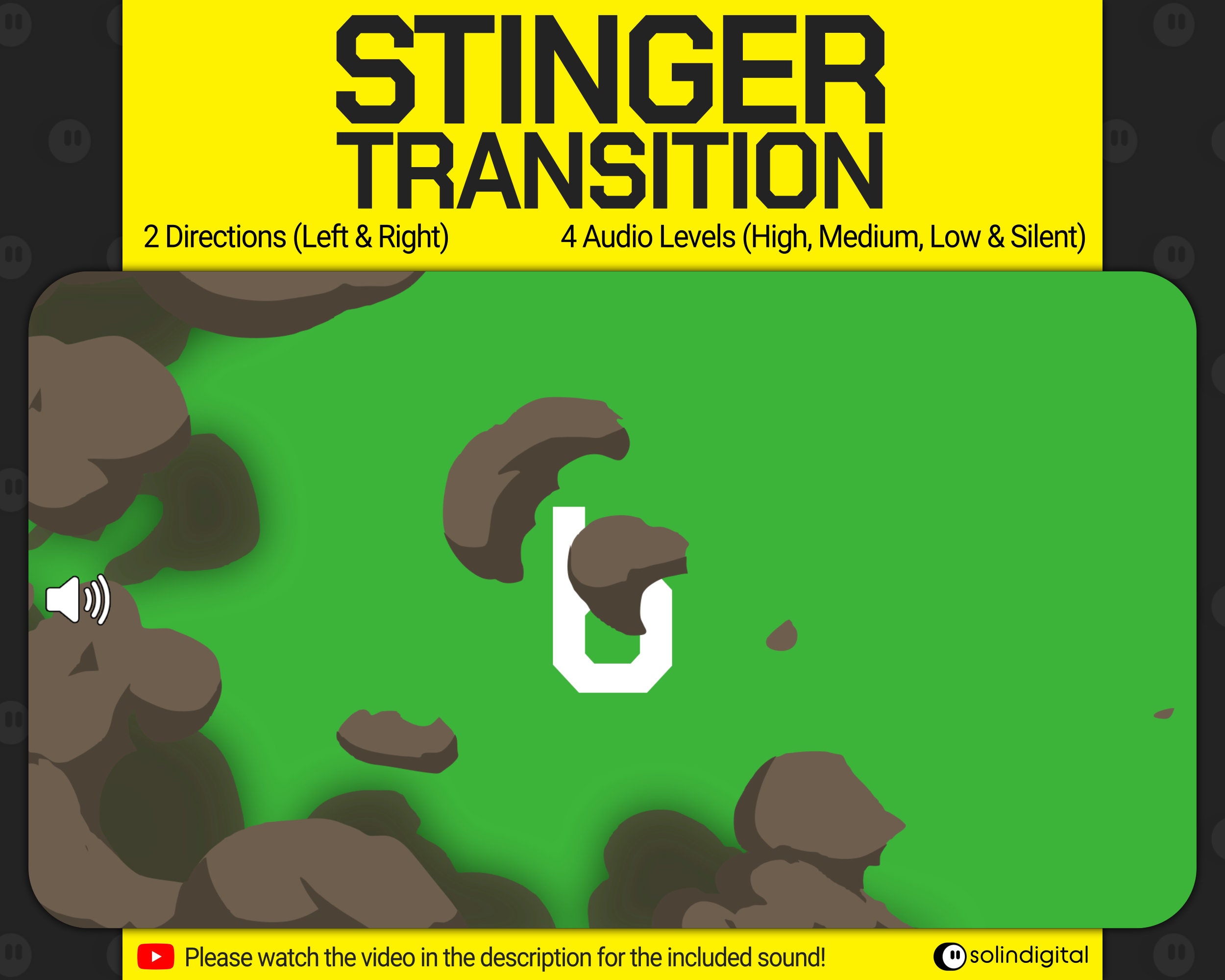 Streamer Raction Corner Precision Strike Stinger Transitions, Animated Twitch Overlays With ...