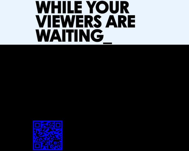 Screensaver Code Custom QR Code DVD Screensaver Animated Overlay, Be Right Back Screen ...