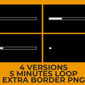 Stream Countdown Loading Bar Stream Starting Timer 5 - Etsy