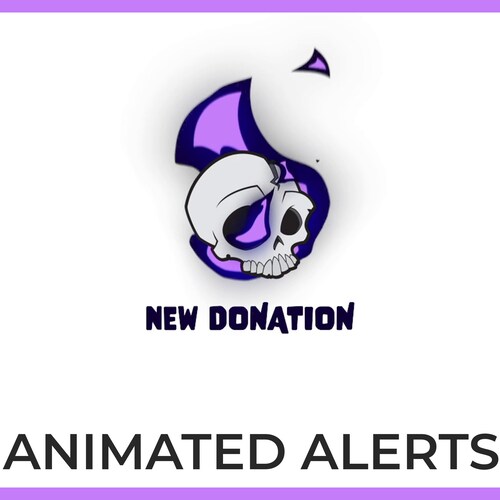 Animated Alerts For Twitch Streams Cute Spooky Halloween Etsy