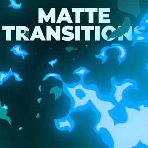 Fire Matte Transitions, Animated Overlays with Sound for Streamers & VTubers, Flame Burn Blaze Fiery Stinger Scene Change Twitch Asset