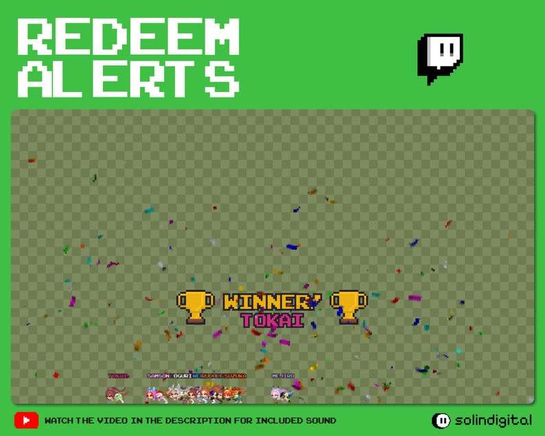 Horse Girl Race Twitch Redeem Alerts | Random Winner Racing Animation ...