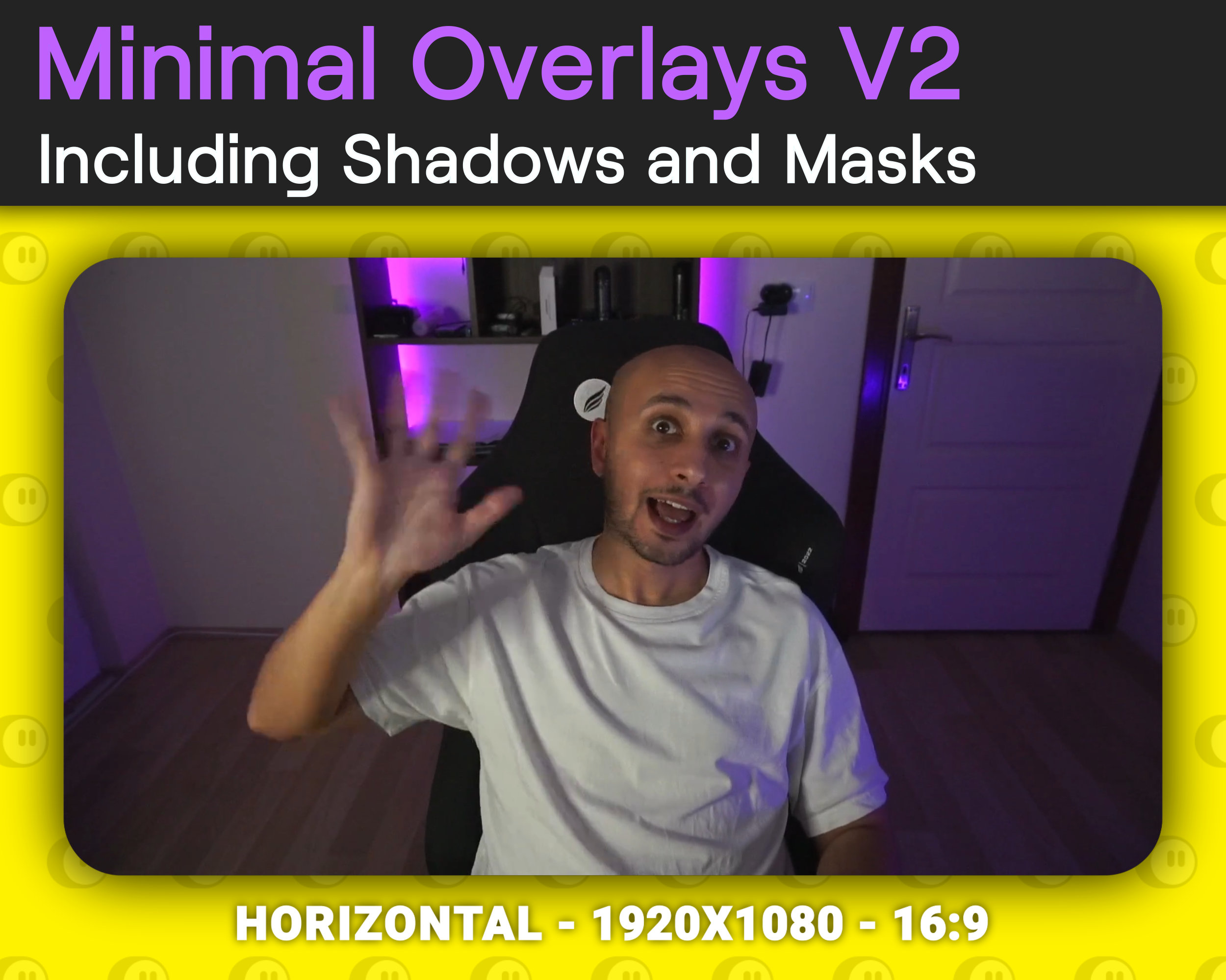 Minimal Overlays V2, Camera Borders and Shadows for Streaming, Easy to ...