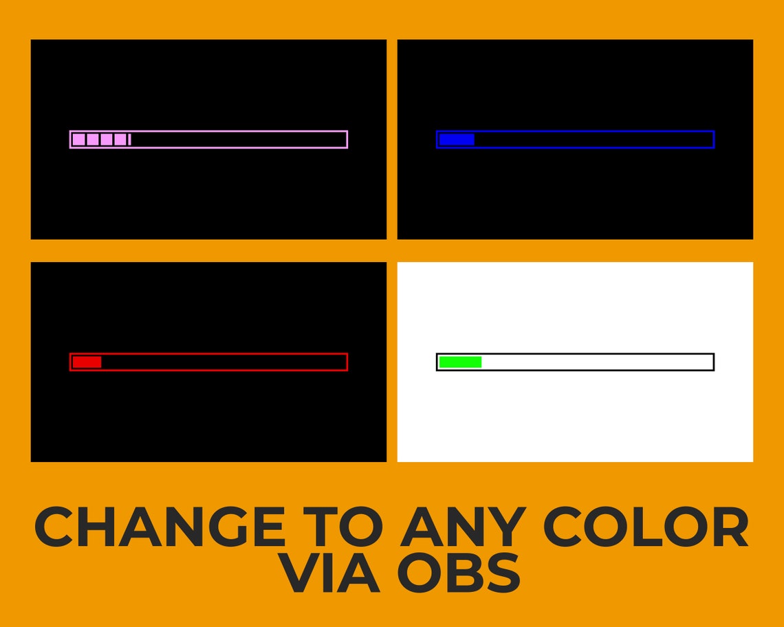 Stream Countdown Loading Bar Stream Starting Timer 5 - Etsy