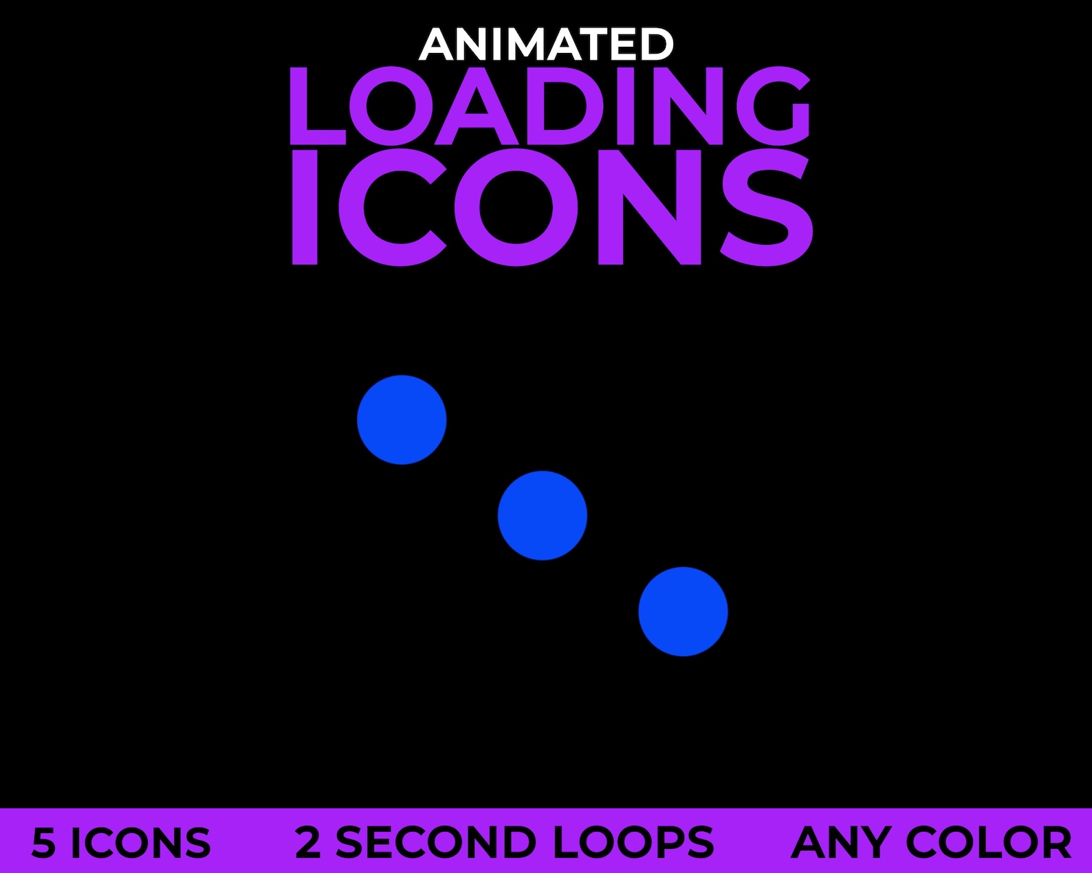 Stream Not Loading Icon Animated Loading Icons, Loading Overlays for Twitch, Youtube, Facebook ...