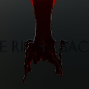 Blood Be Right Back Screen, BRB Animated Scene, Spooky Horror Halloween Twitch Overlays for Streamers, Lightweight Stream Design, Dark