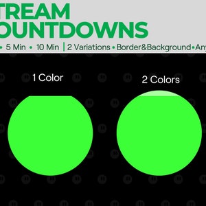 Puede incluir: Dos c&iacute;rculos verdes sobre un fondo negro. El c&iacute;rculo de la izquierda es verde s&oacute;lido. El c&iacute;rculo de la derecha es verde con un borde superior blanco. El texto "1 Color" est&aacute; sobre el c&iacute;rculo izquierdo y "2 Colores" est&aacute; sobre el c&iacute;rculo derecho.