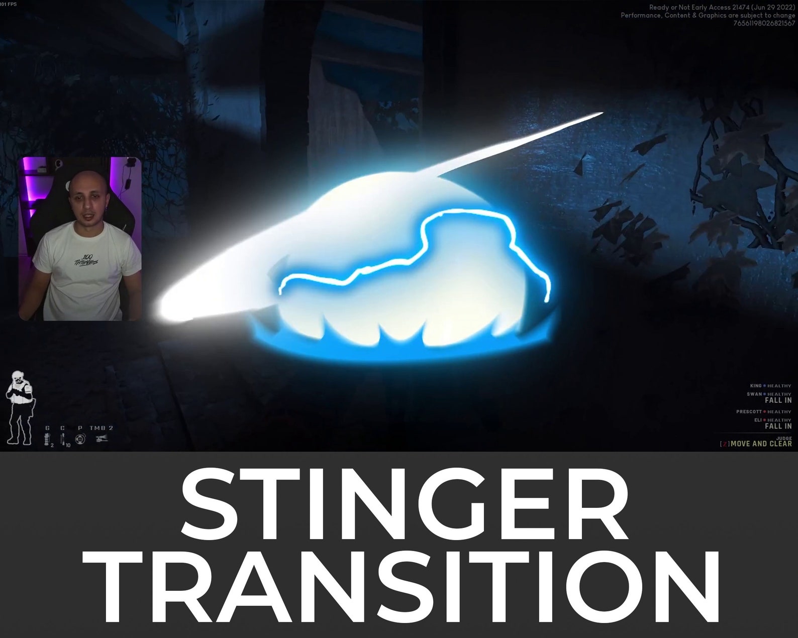 Lightning Stinger Transition, Animated Twitch Overlays, Twitch ...