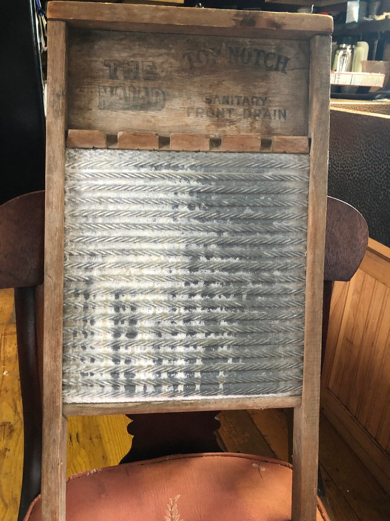 Top Notch Antique Barn Find Washboard Used Etsy