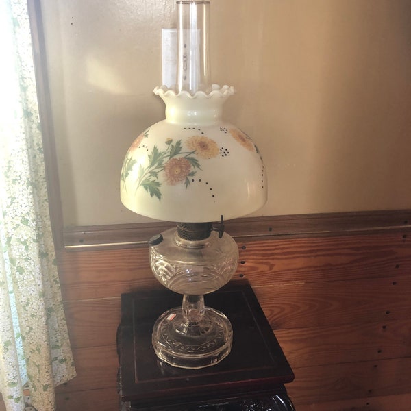 Vintage Oil Lamp Etsy