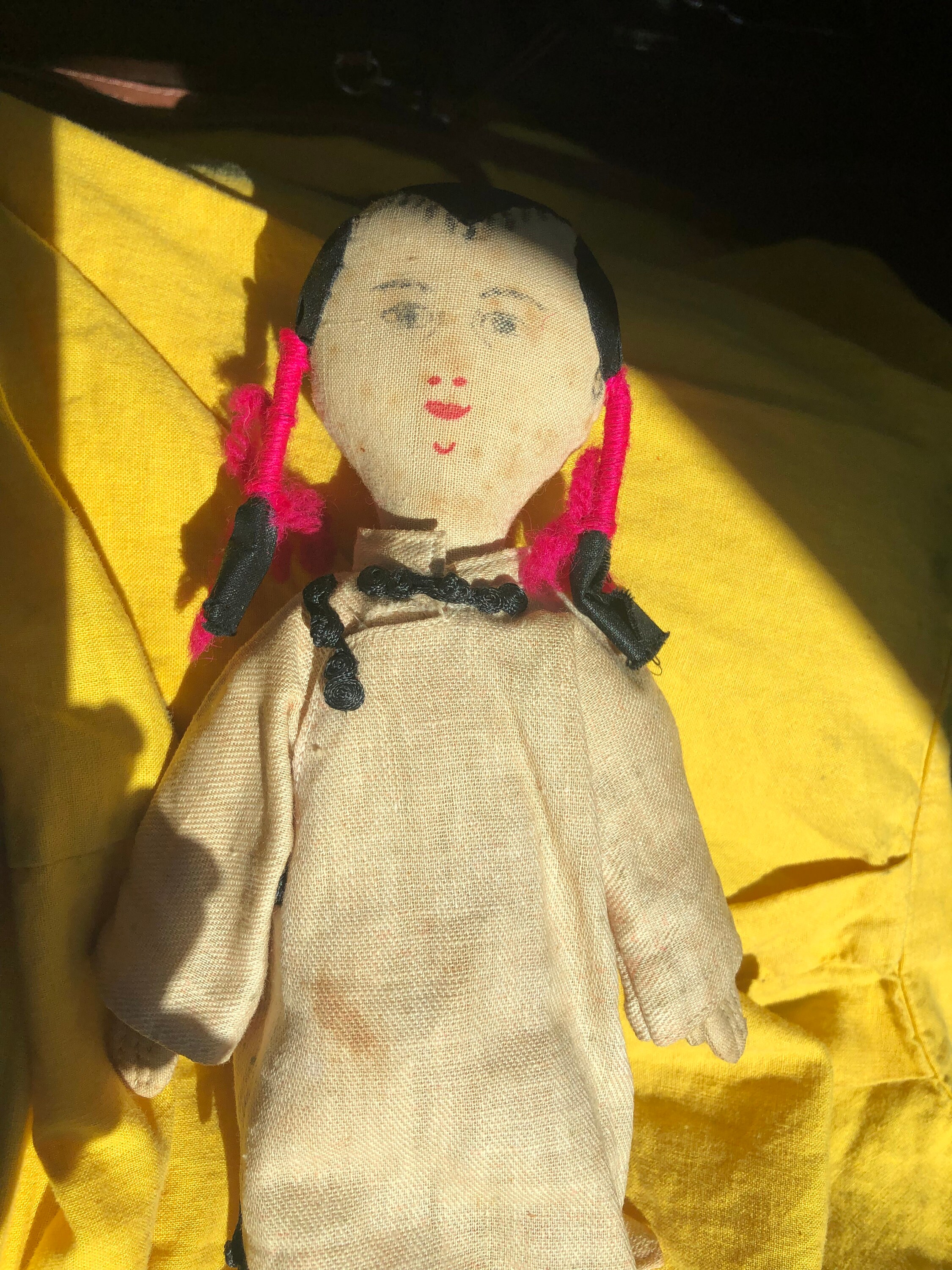 Antique best sale rag doll