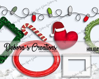 scrapbooking christmas embellishments digital xmas Holiday digiscrap Christmas printable Frames chrstimas frames hybrid project scrapbooking christmas embellishments digital xmas Holiday digiscrap Christmas printable Frames chrstimas frames hybrid project