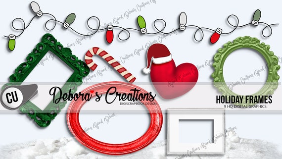 scrapbooking christmas embellishments digital xmas Holiday digiscrap Christmas printable Frames chrstimas frames hybrid project scrapbooking christmas embellishments digital xmas Holiday digiscrap Christmas printable Frames chrstimas frames hybrid project