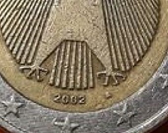2 Euro 2002 A Germany Adler