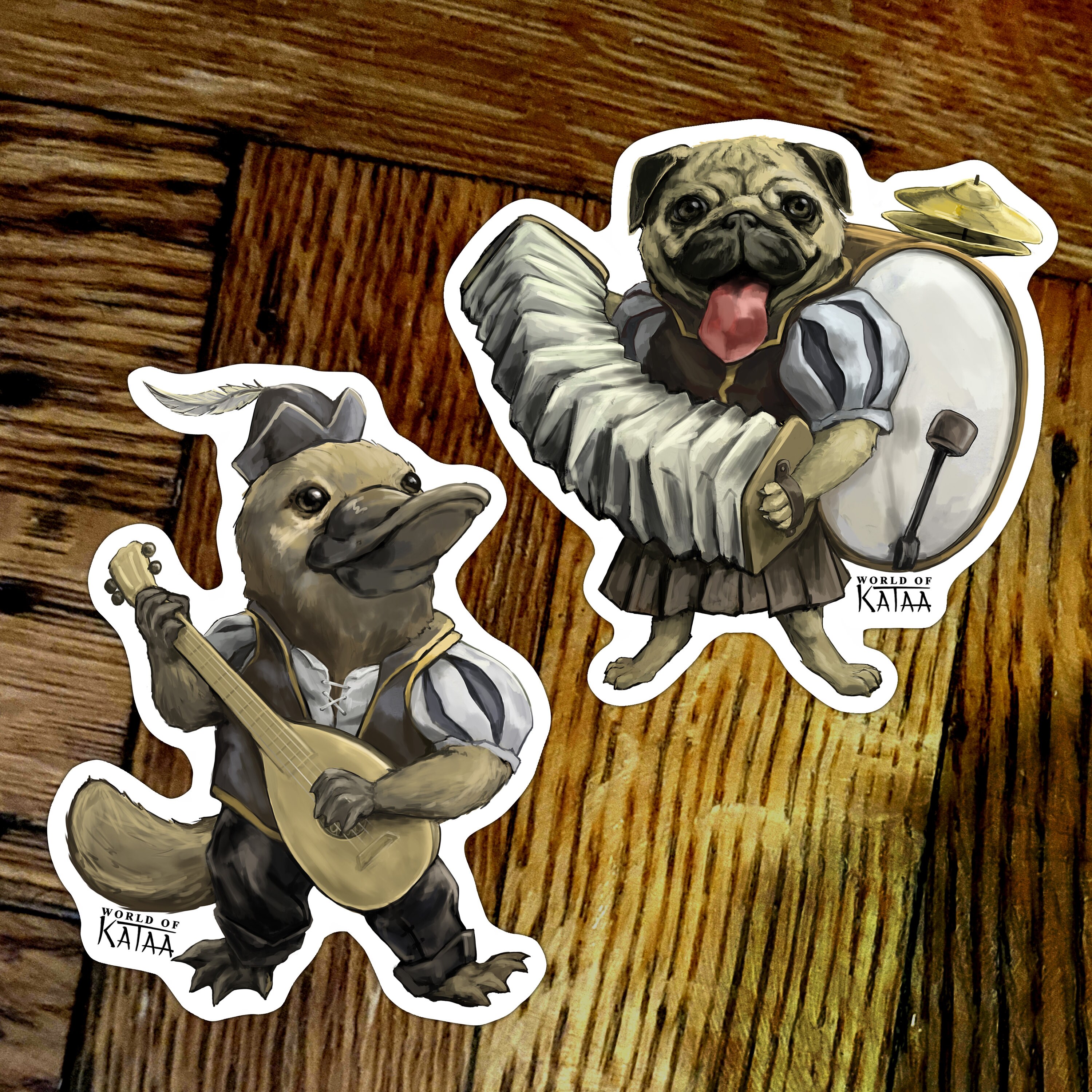 Traveling Bard Stickers - Etsy