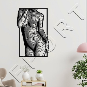 Ciało kobiety Dxf, Ciało dziewczyny SVG, Ciało kobiety, Abstrakcyjna kobieta Svg, Png, Do maszyny CNC, Cięcie laserowe, Cięcie plazmowe, Router, Cricut, Plik wektorowy