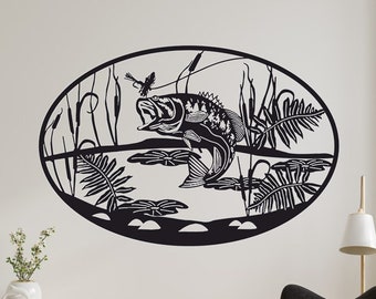 Fishing Dxf File, Fishing, Fish dxf, Dxf, Svg, Eps, Png files, Laser Cut, Plasma Cut, Router, Cricut, Vector Files, Metal, Svg for shirts