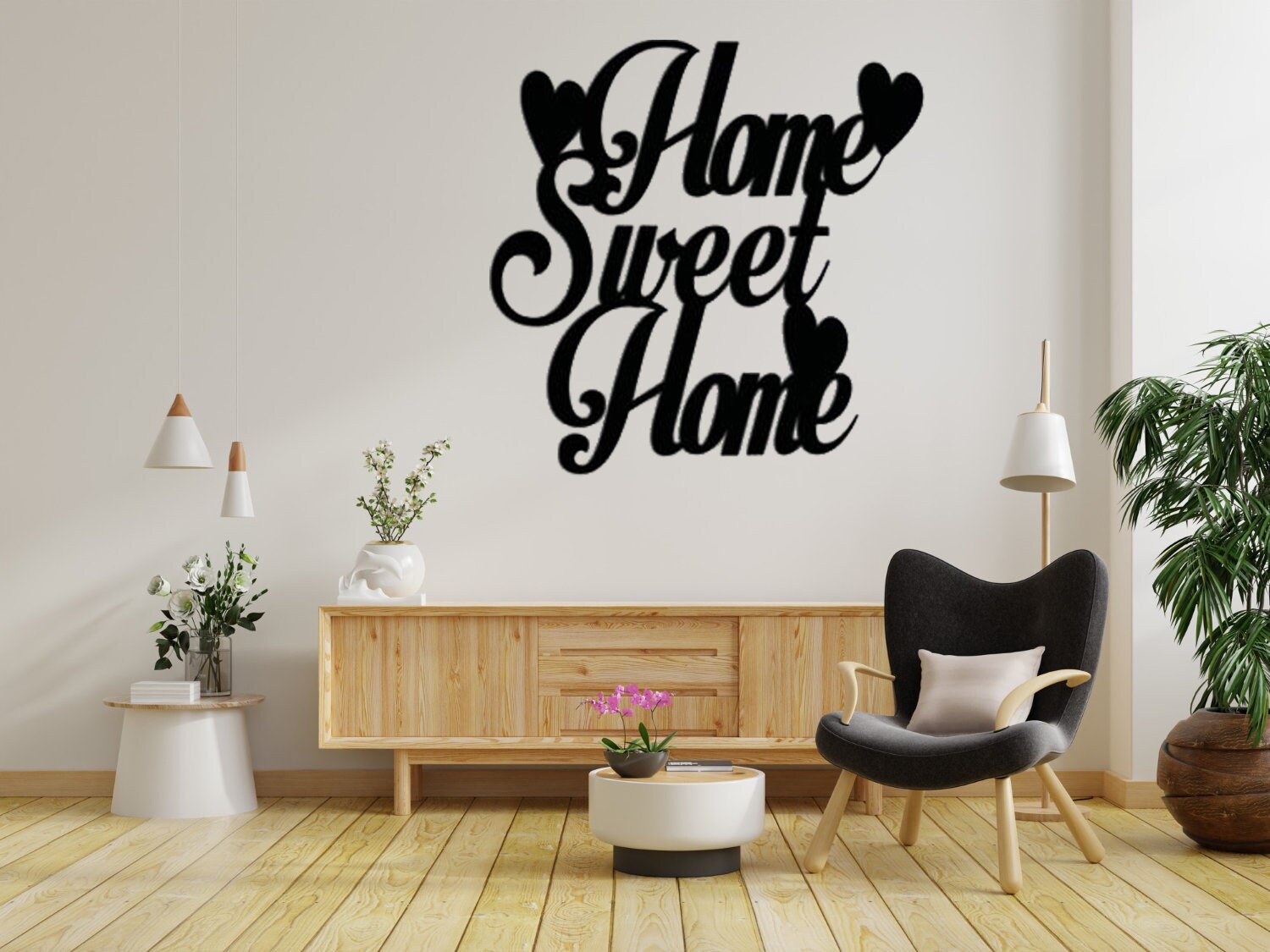 Home Sweet Home Decor Dxf File, Home Svg, Livingroom Decor Dxf, Svg ...