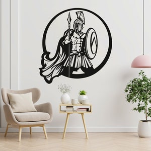 Spartan Dxf, Glagiator Svg, Spartan Warrior Dxf, Greek Warrior Svg, Eps, Png files, Laser Cut, Plasma Cut, Router, Cricut, Vector Files