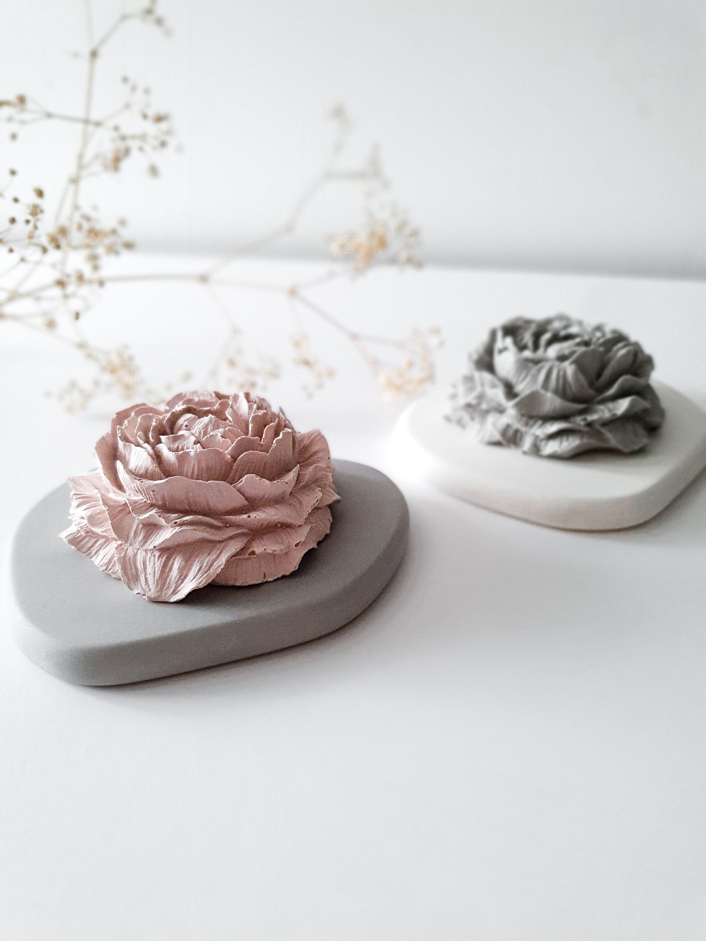 Valentine's Aroma Peony Flower Gift Set Peony-shape Stone Oil Diffuser With  Pebble Coaster Lovely Birthday Gift Unique Mother's Day Gift -  Ireland