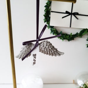 Angel Wings for Essential Oils Memory Angel Wings Hanging Aroma Stone ...