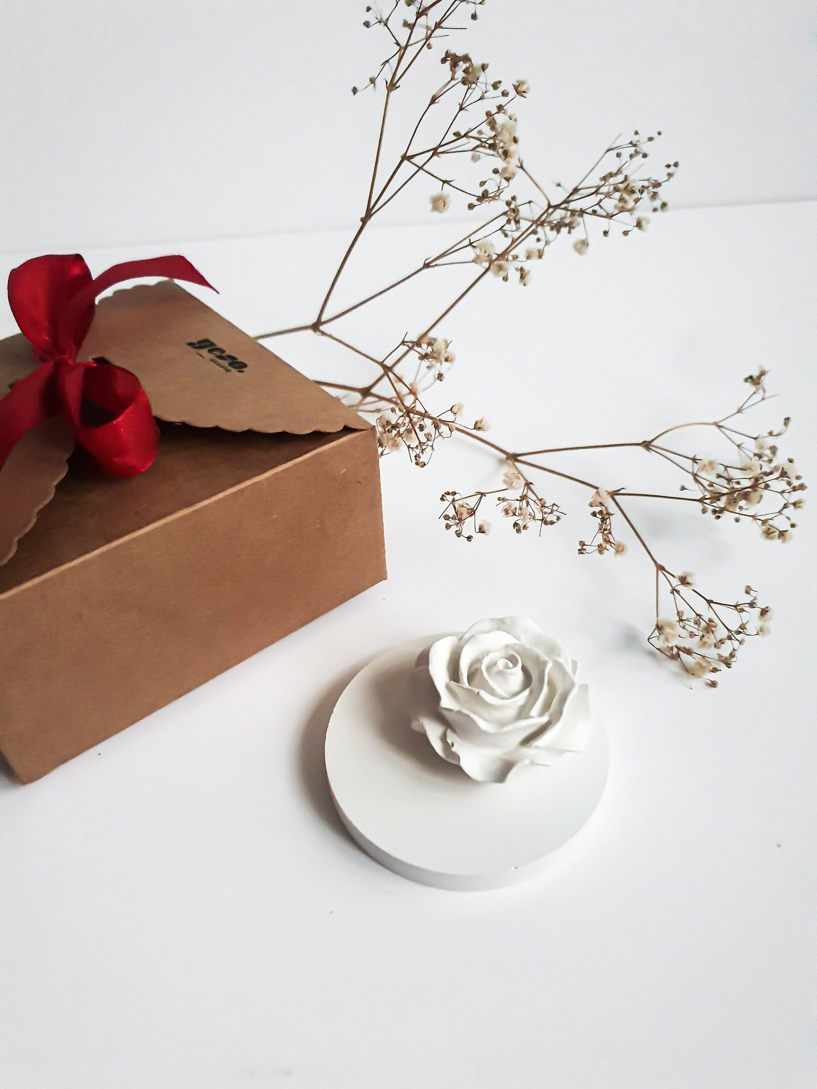 Rose Stone Diffuser| Handmade Essential Oil Passive Diffuser| Unique ...