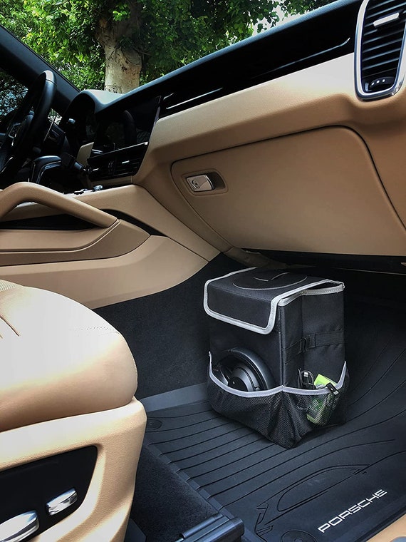 Car Trash Can Leak Proof Car Trash Bag Waterproof Car Garbage Can with Lid  for SUV Front Seat Multipurpose Car Hanging - .de