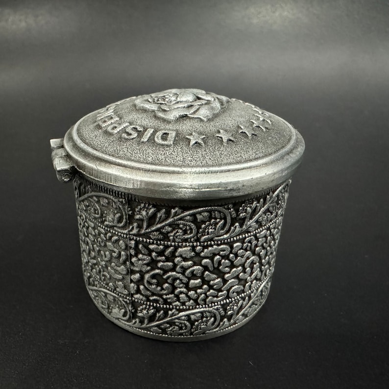 USPS Mail Postage Vintage Roses Floral Metal Stamp Roll/coil Dispenser