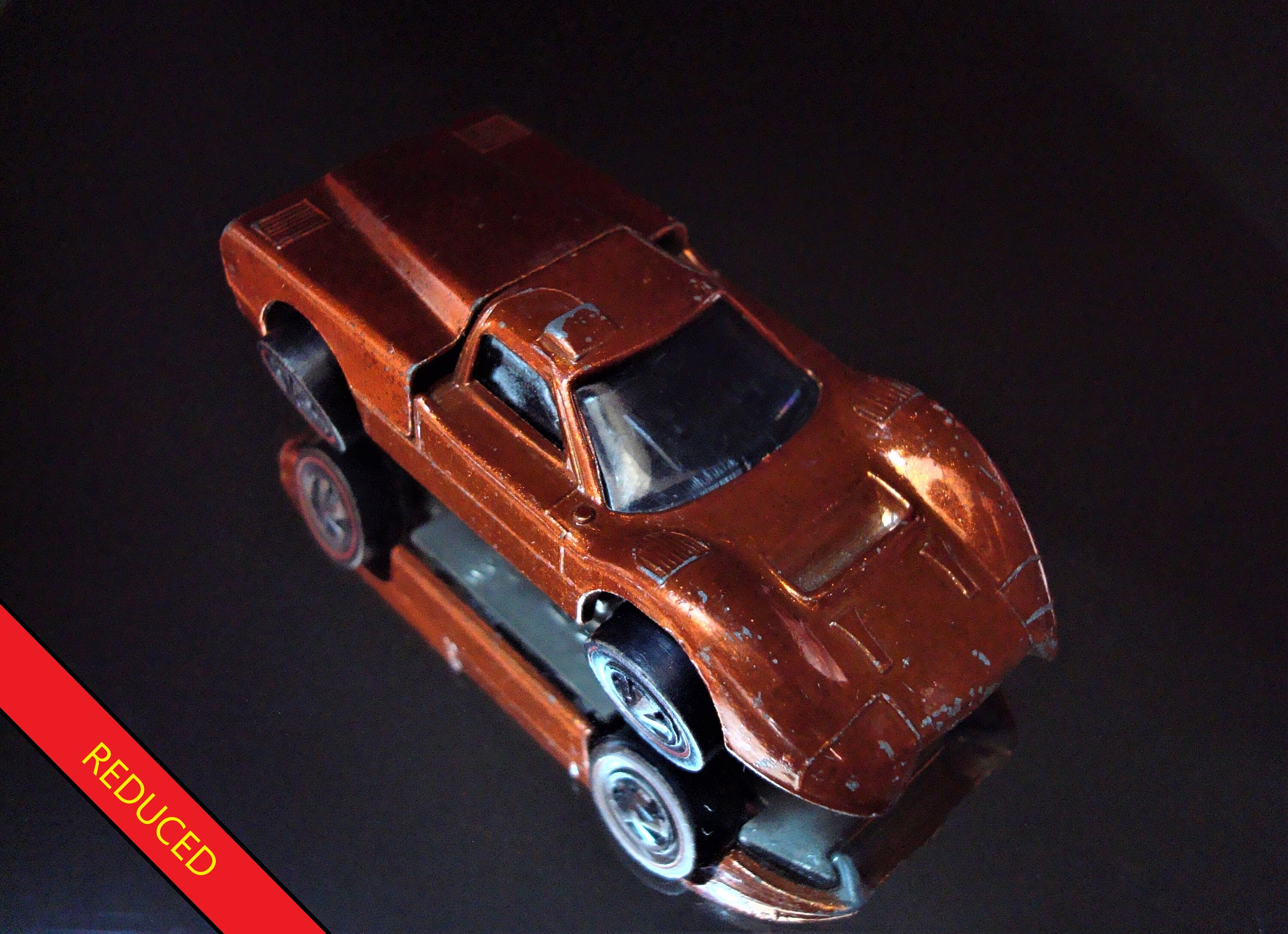 Vintage All Original Hot Wheels Spectraflame Orange Ford J-car With ...