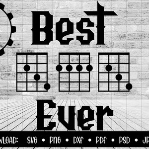 1 Digital File for Banjo Loving Dad, Banjo Enthusiast, Banjo Chord, Music Loving Dad, Banjo Inspired Gift, Birthday Gift for Father
