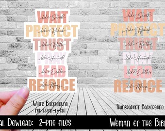 Woman of the Bible PNG, Inspiration, Bible Character, New Testament Woman, Christian Gifts for Women, Spiritual Gifts, Rejoice like Mary
