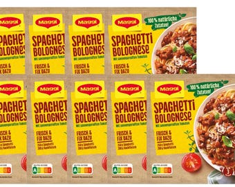 Maggi Spaghetti Bolognese powdered spice packet -Pack of 10 -FREE SHIP