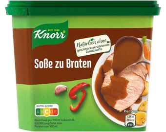 Knorr instant Extra ROAST Sauce (Sosse zu Braten) -XL Tub-
