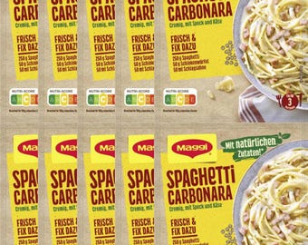 Maggi Fix Spaghetti Carbonara seasoning packet 10ct./30 servings FREE SHIP
