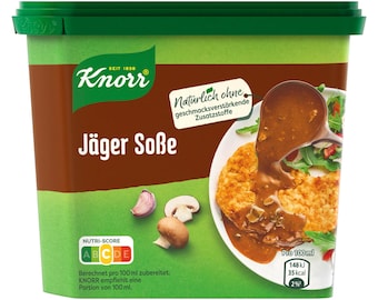 KNORR Jager Sosse/ Hunter's Sauce XL tub for 2L/67 oz -Made in Germany