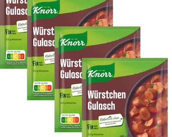 Knorr Sausage Gulasch würstchen gulasch spice packet -4pc. FREE SHIP