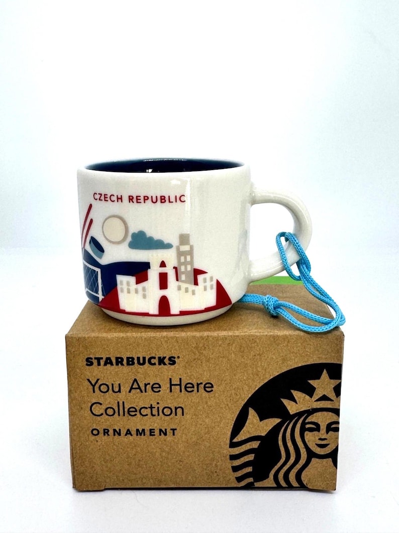 Taza Starbucks Colección Estás Aquí: Espresso República Checa 57 ml - ENVÍO GRATIS imagen 1