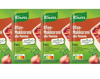 Knorr seasoning packet oven Makkaroni Alla Mama 4pc./12 servings-Free Shipping