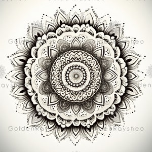 Mandala 1- Supernote Sleep Screen Saver