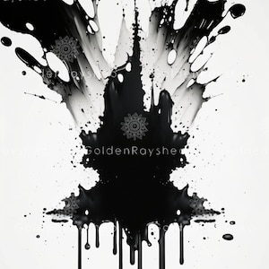 Ink Blot - Supernote Sleep Screen Saver