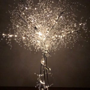 2 Pack | 36" Tall Sparkling Centerpiece Tree - Wedding and Party Indoor/Outdoor Centerpiece Tree