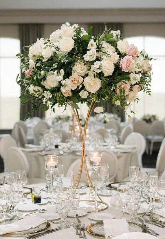 Floral Stand Centerpiece - Wedding Flower Stand