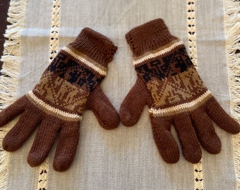 Alpaca Blend Peruvian Gloves