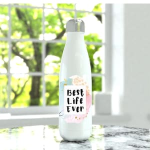 JW Waterfles Beste Leven Ooit - Velddienst, Pioniersdienst School, Doopcadeau, Beste Leven Ooit, JW org, Roestvrijstalen Fles, Waterfles