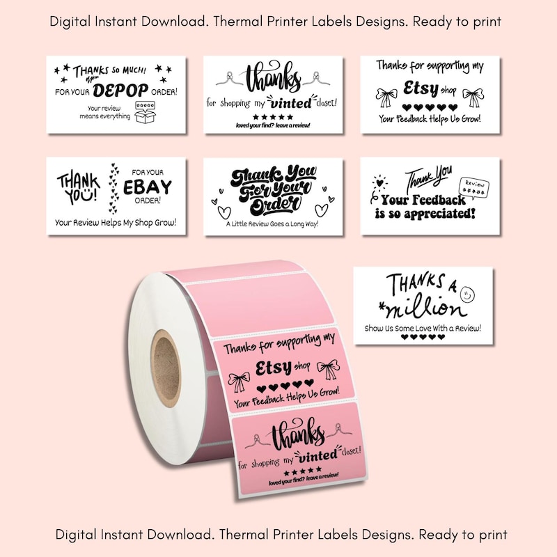 Labels for Vinted - Etsy UK