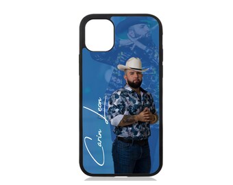 Carin Leon Blue collage glossy iPhone case cover protector