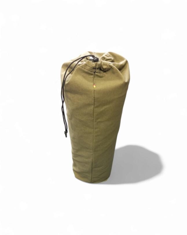 Tarp 3 X 3 Meters Olive Green Waxed Canvas Cotton 2.3kg - Made in