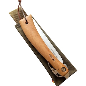 Sac de transport en toile pour scie pliante Opinel 18 - Bushcraft, camping, trekking